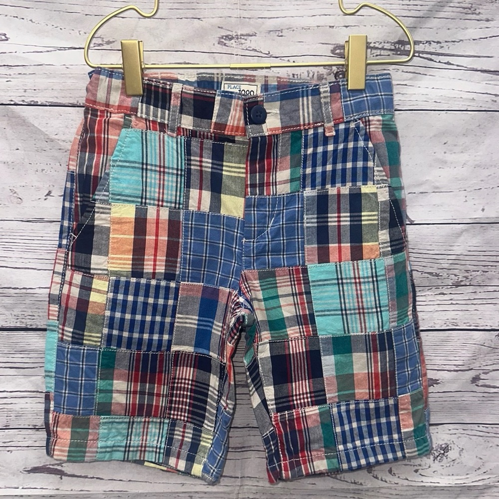 The Children’s Place Boys Patchwork Chino Shorts Size 7